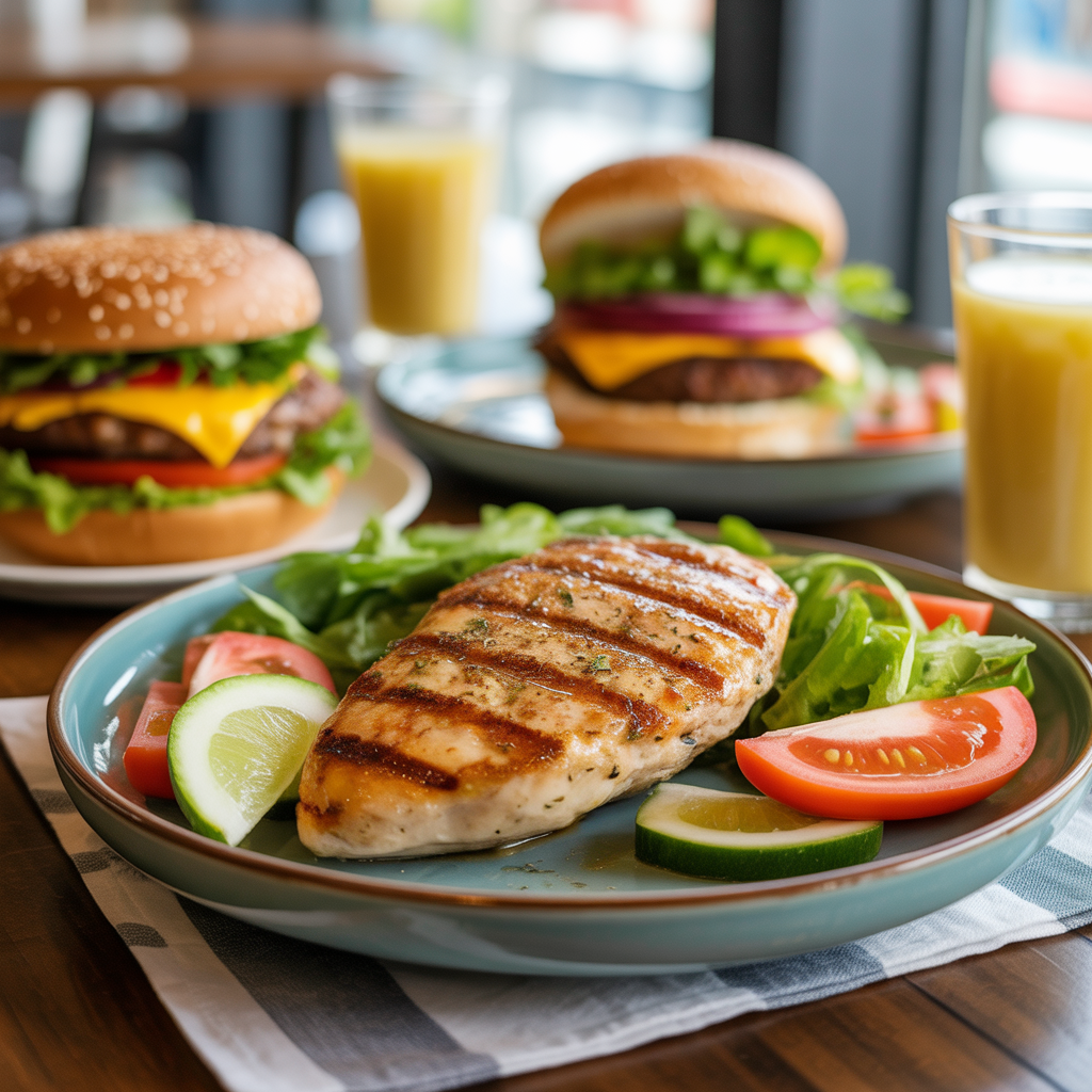 what to serve with burgers