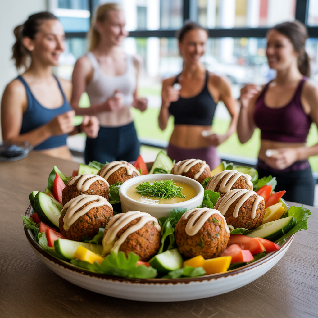 what to serve with falafel