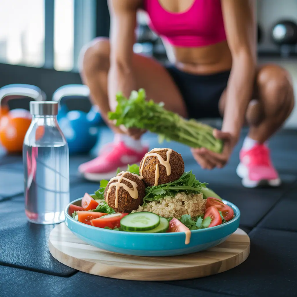 what to serve with falafel