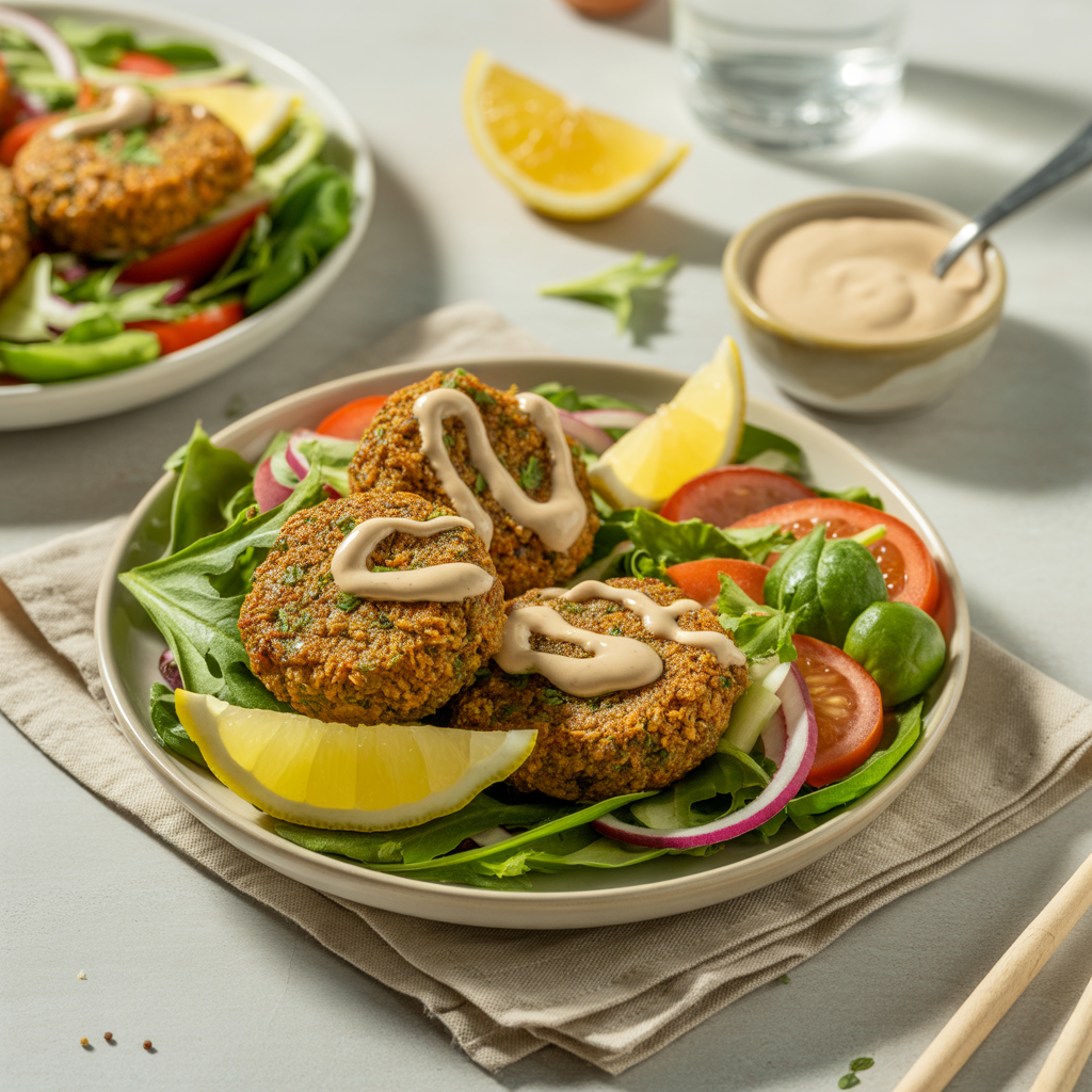 what to serve with falafel