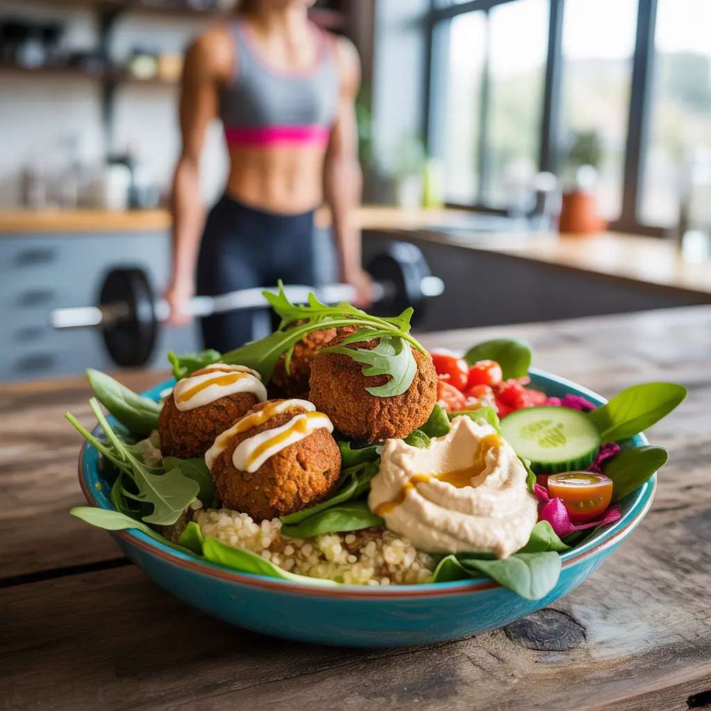 what to serve with falafel