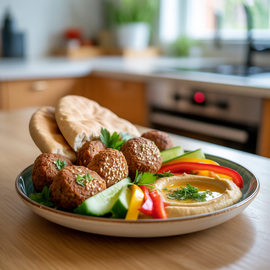 what to serve with falafel