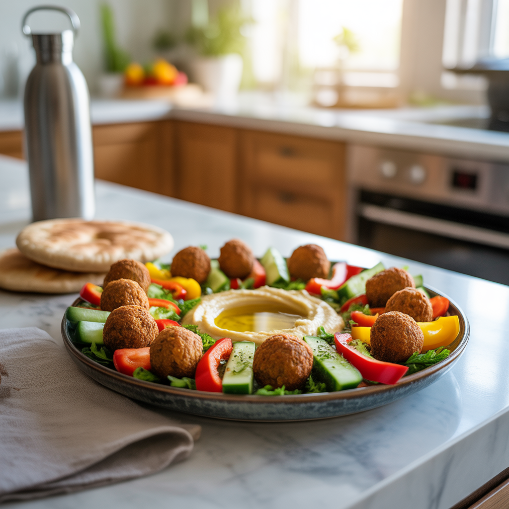 what to serve with falafel