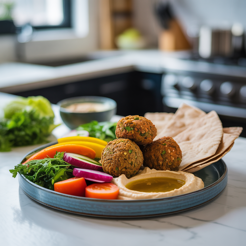 what to serve with falafel