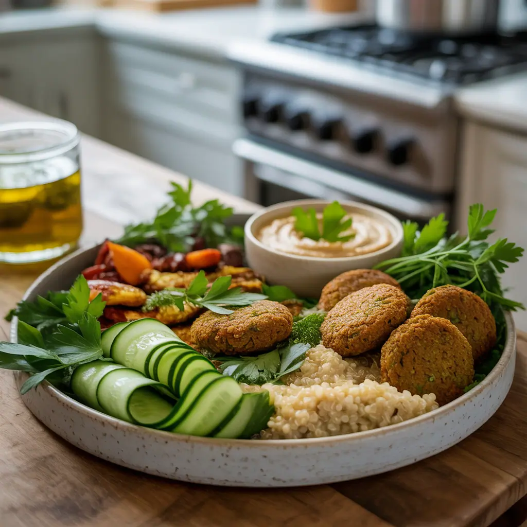 what to serve with falafel