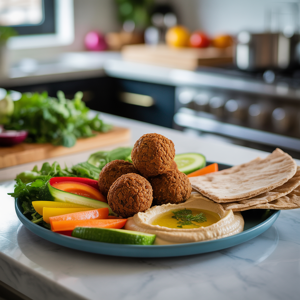 what to serve with falafel