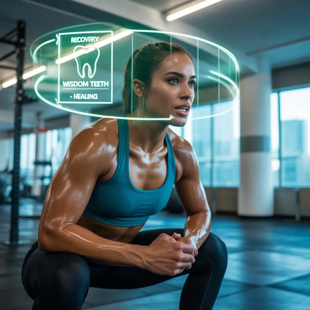 when can i workout after wisdom teeth removal