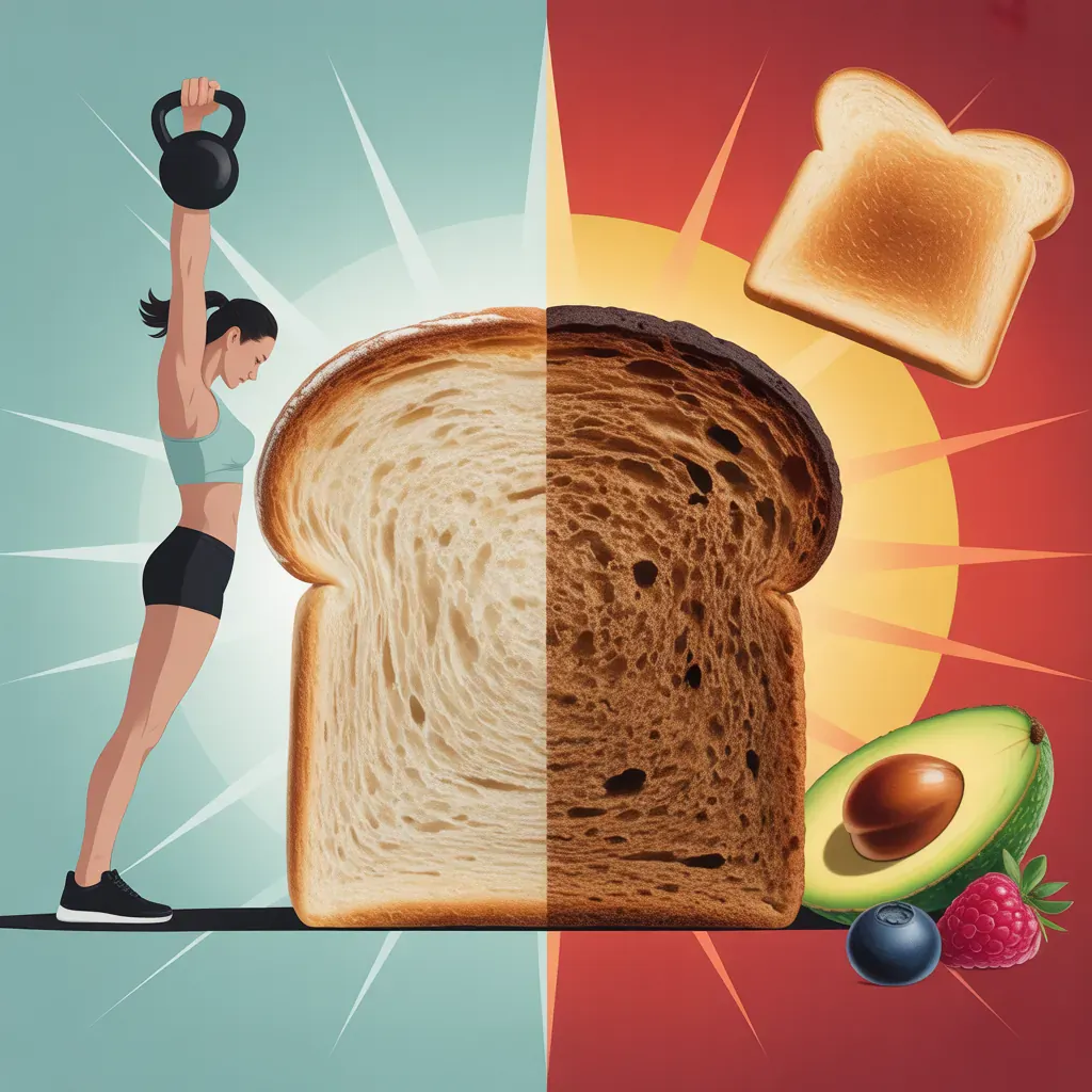 white vs whole wheat bread