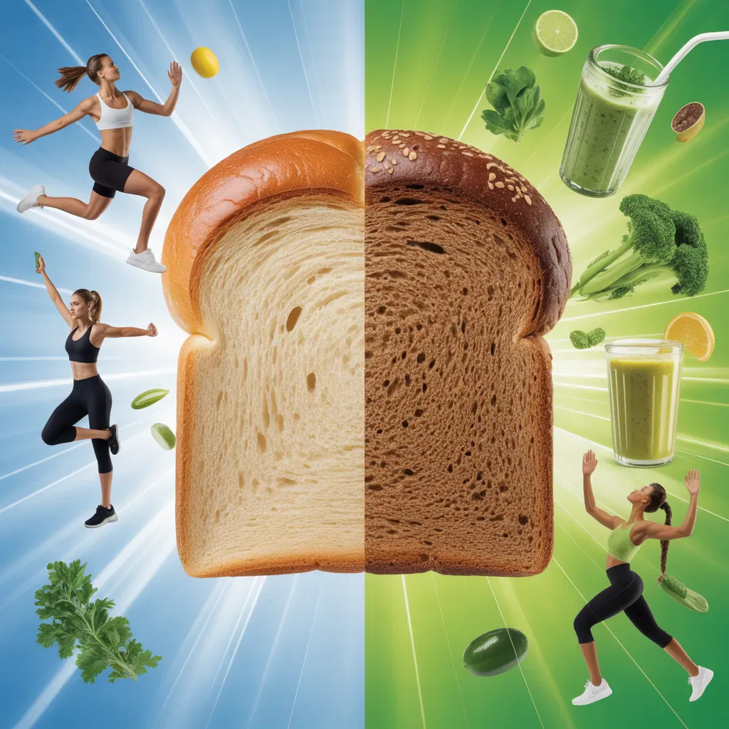 white vs whole wheat bread