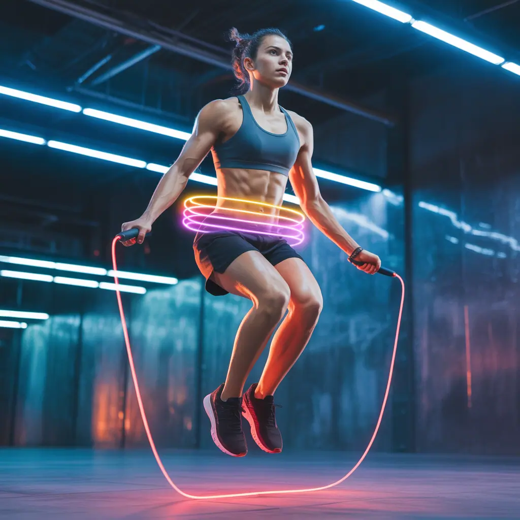 why are your abs sore after jumping rope