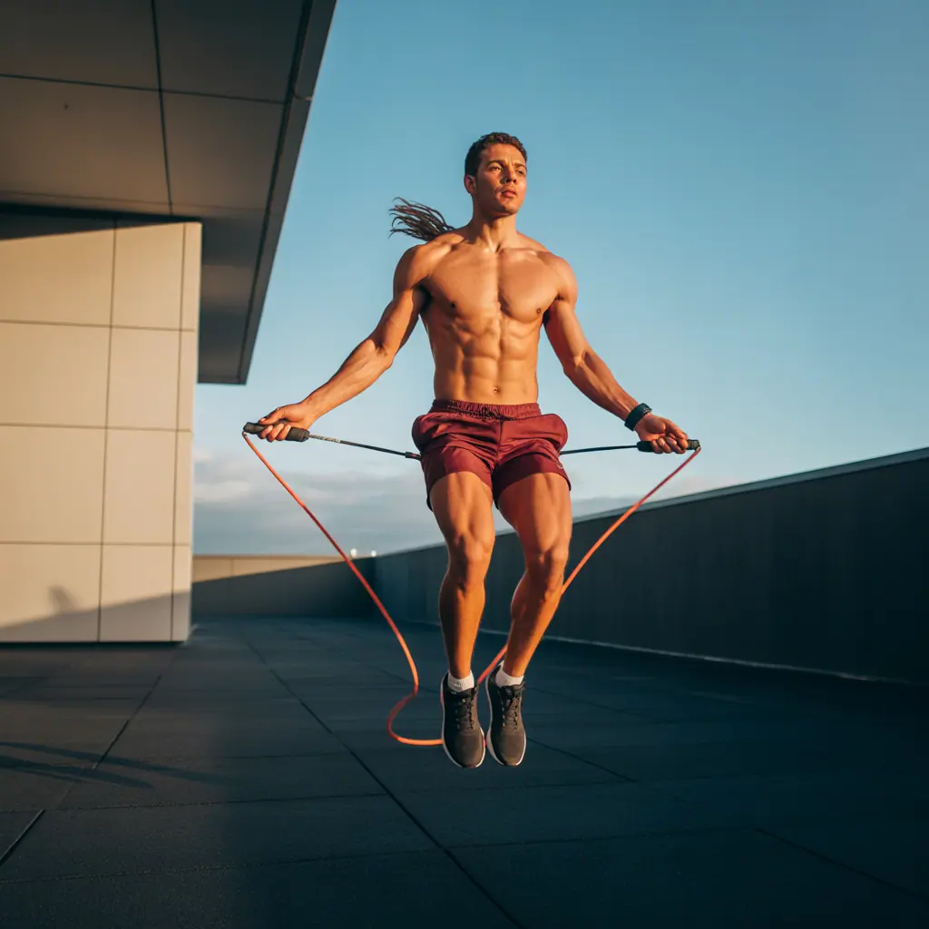 why are your abs sore after jumping rope