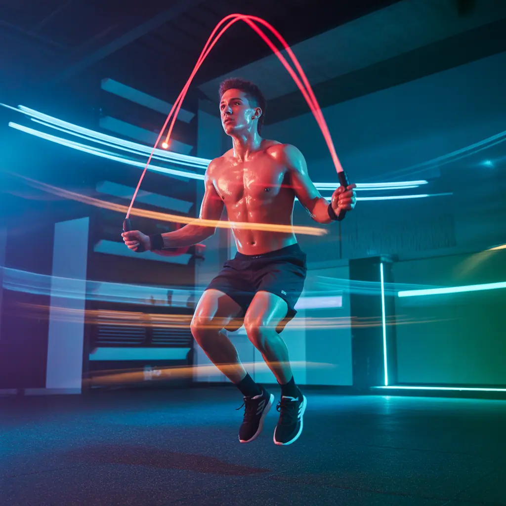 why are your abs sore after jumping rope