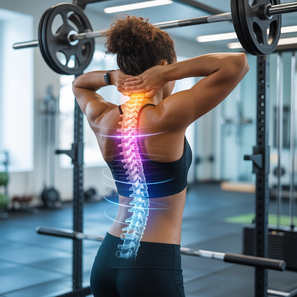 why do bicep curls hurt my neck
