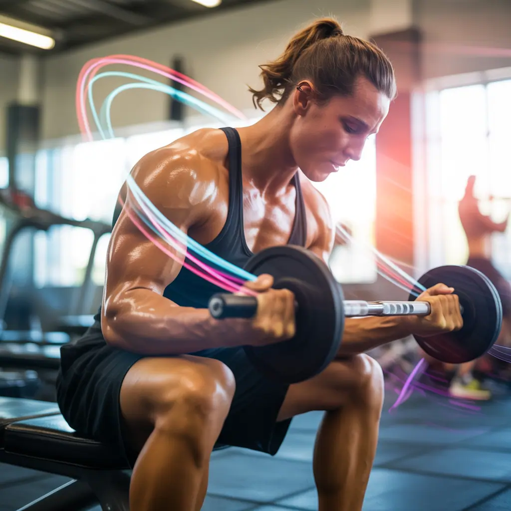 why do i feel bicep curls in my chest