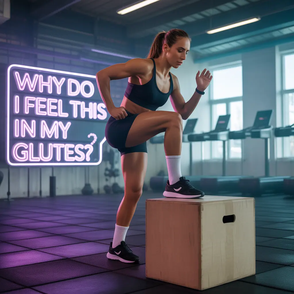 why do i feel calf raises in my glutes