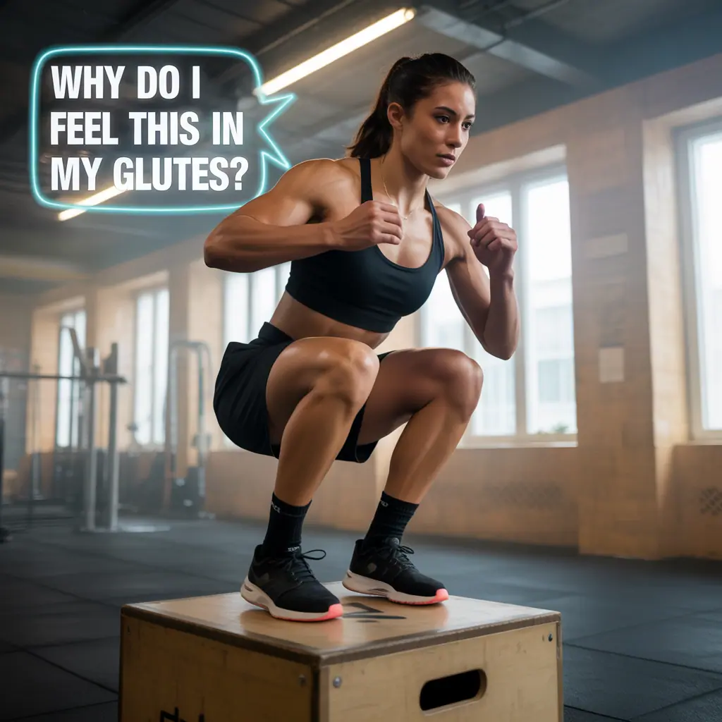 why do i feel calf raises in my glutes