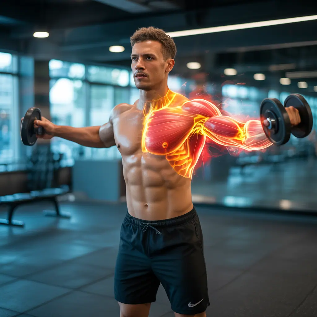 why do i feel dumbbell flyes in my shoulders