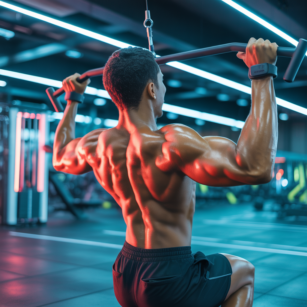 why do i feel lat pulldowns in my triceps
