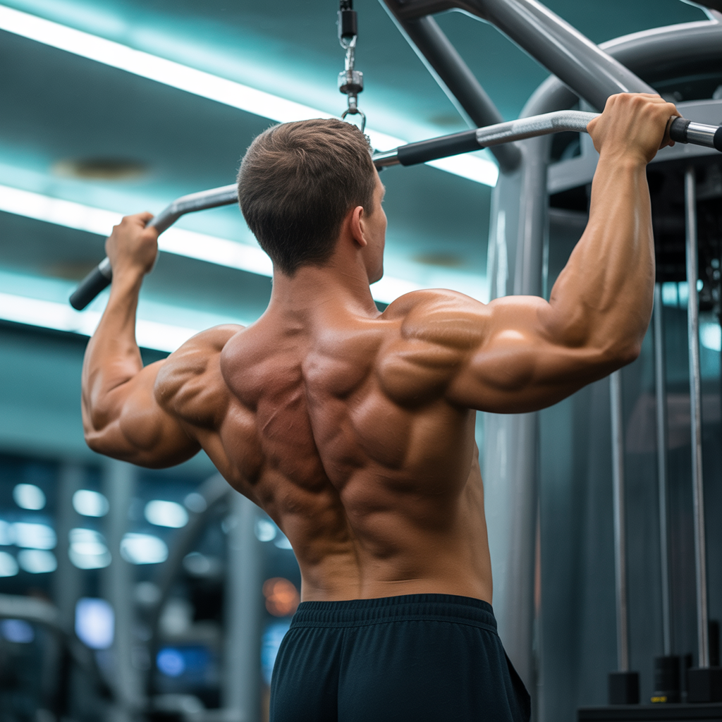 why do i feel lat pulldowns in my triceps