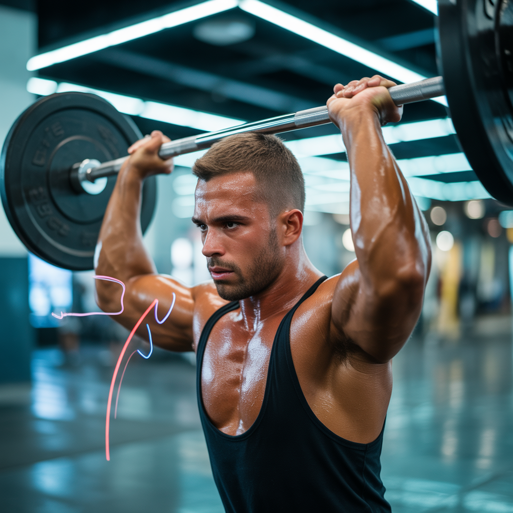 why do i feel shoulder press in my biceps