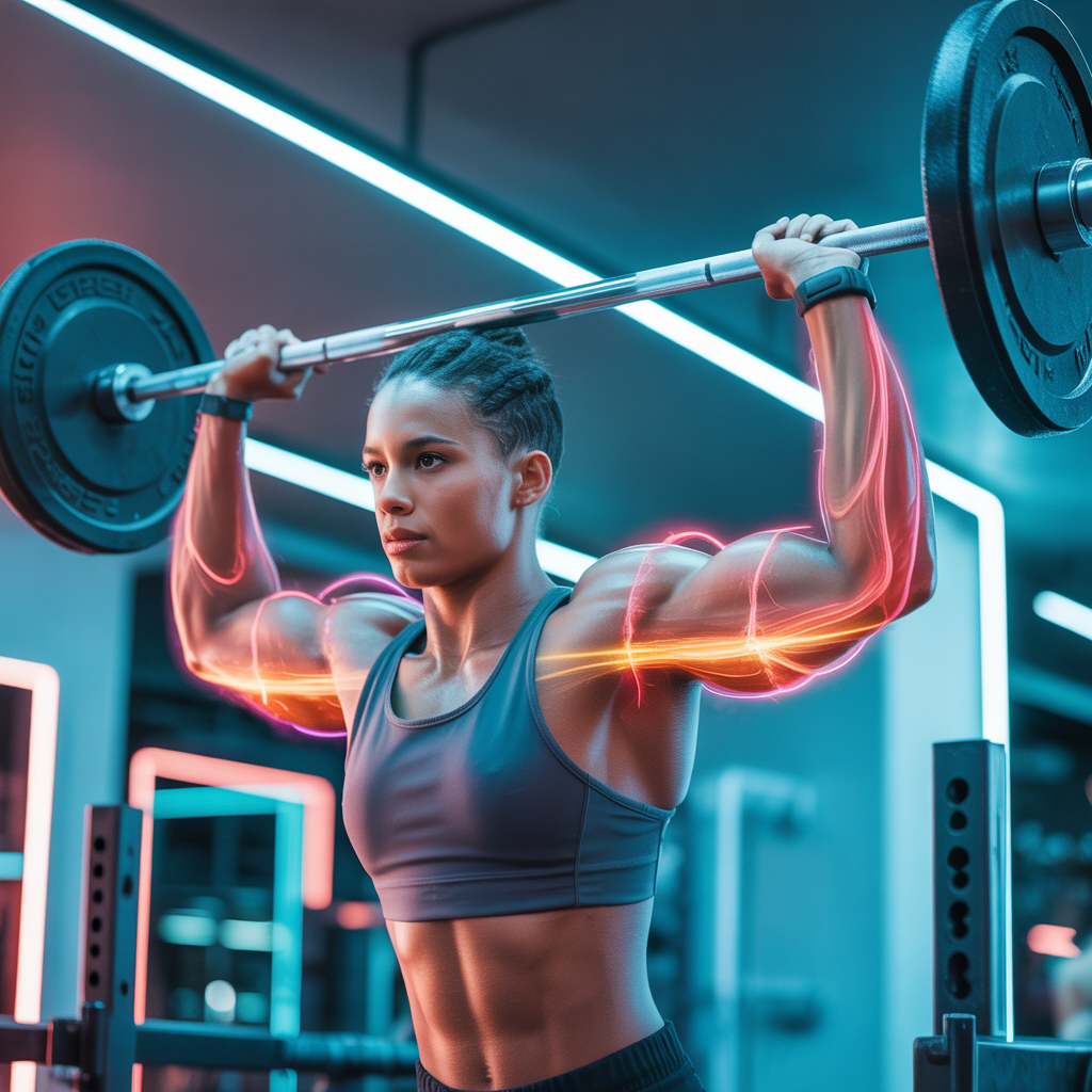why do i feel shoulder press in my biceps