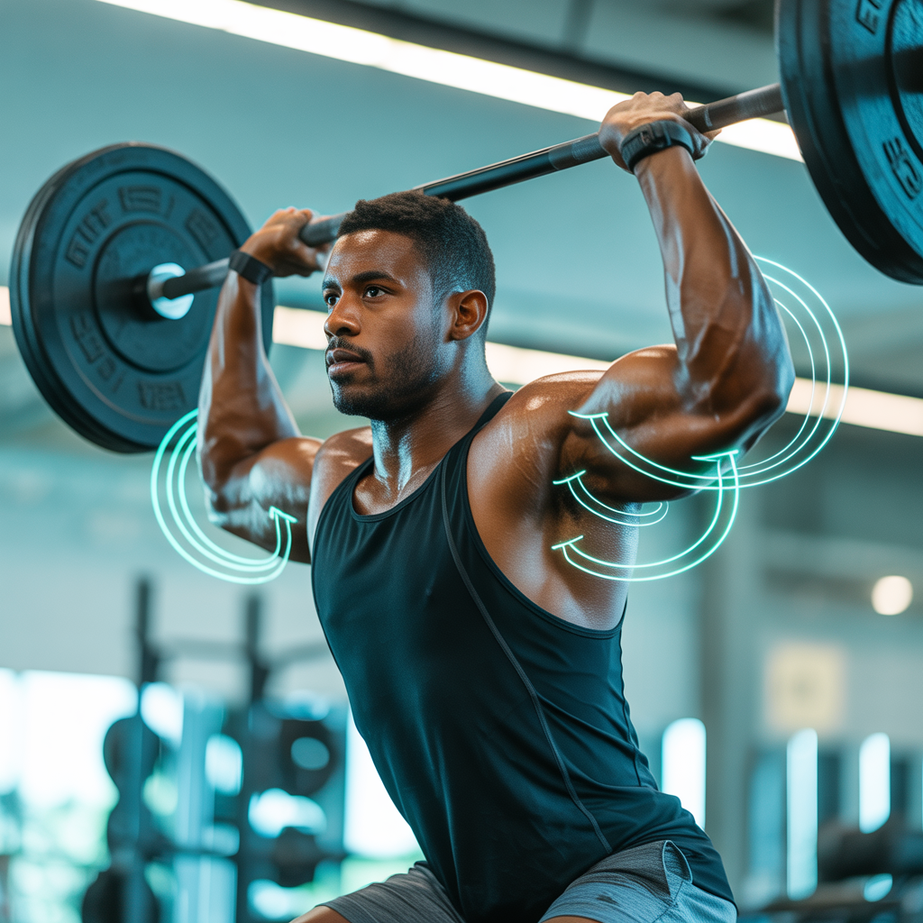 why do i feel shoulder press in my biceps