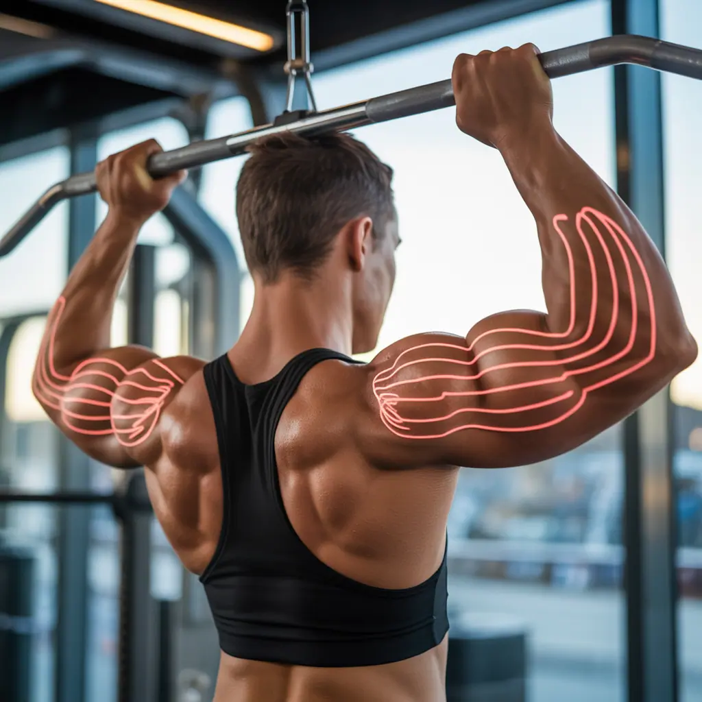 why do i feel shoulder press in my biceps