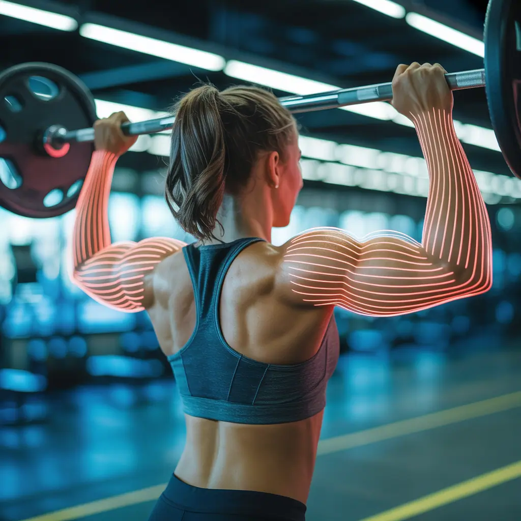 why do i feel shoulder press in my biceps