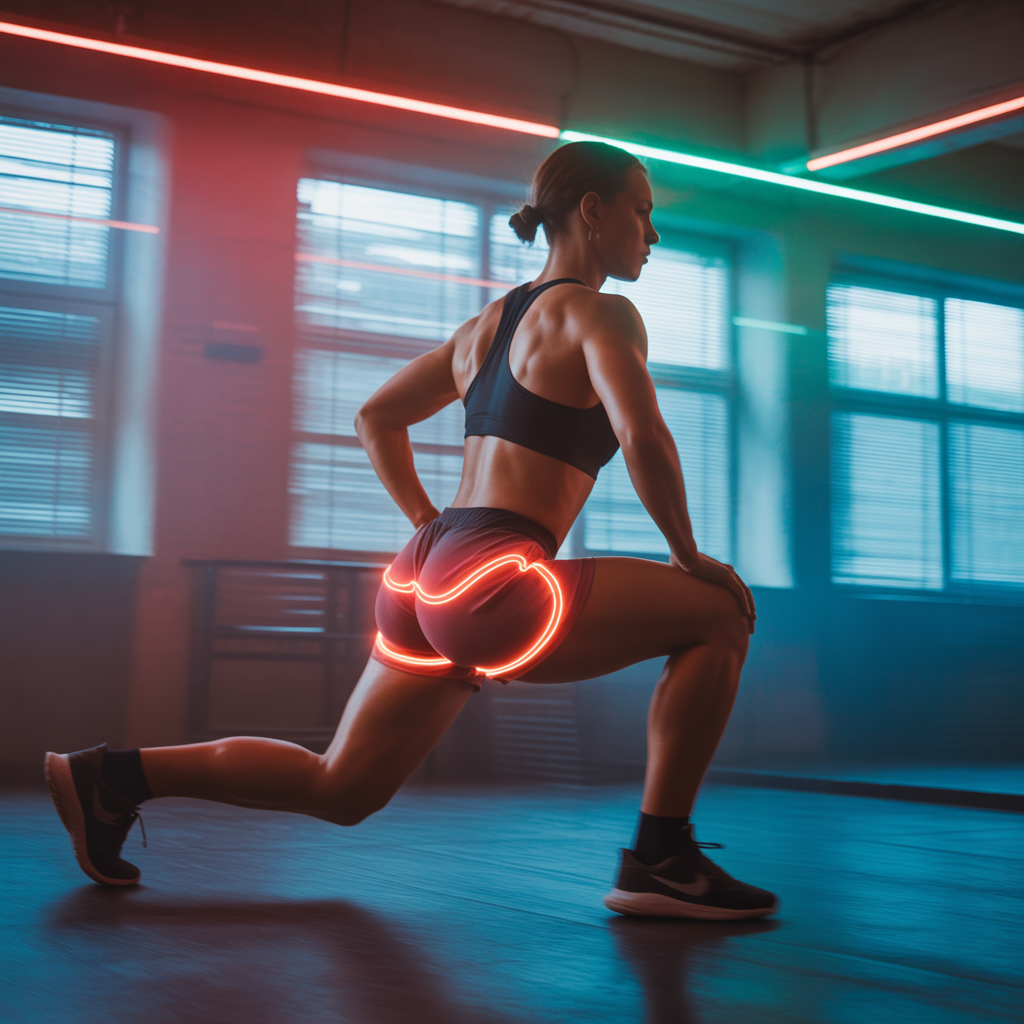 why dont i feel lunges in my glutes