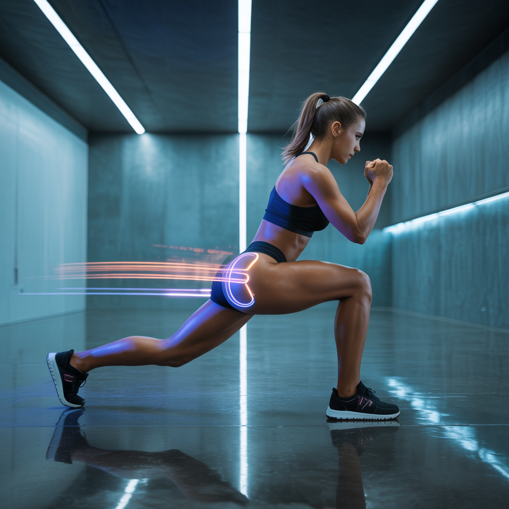 why dont i feel lunges in my glutes