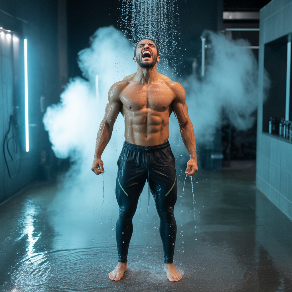 why is it hard to breathe in a cold shower and what is cold water shock