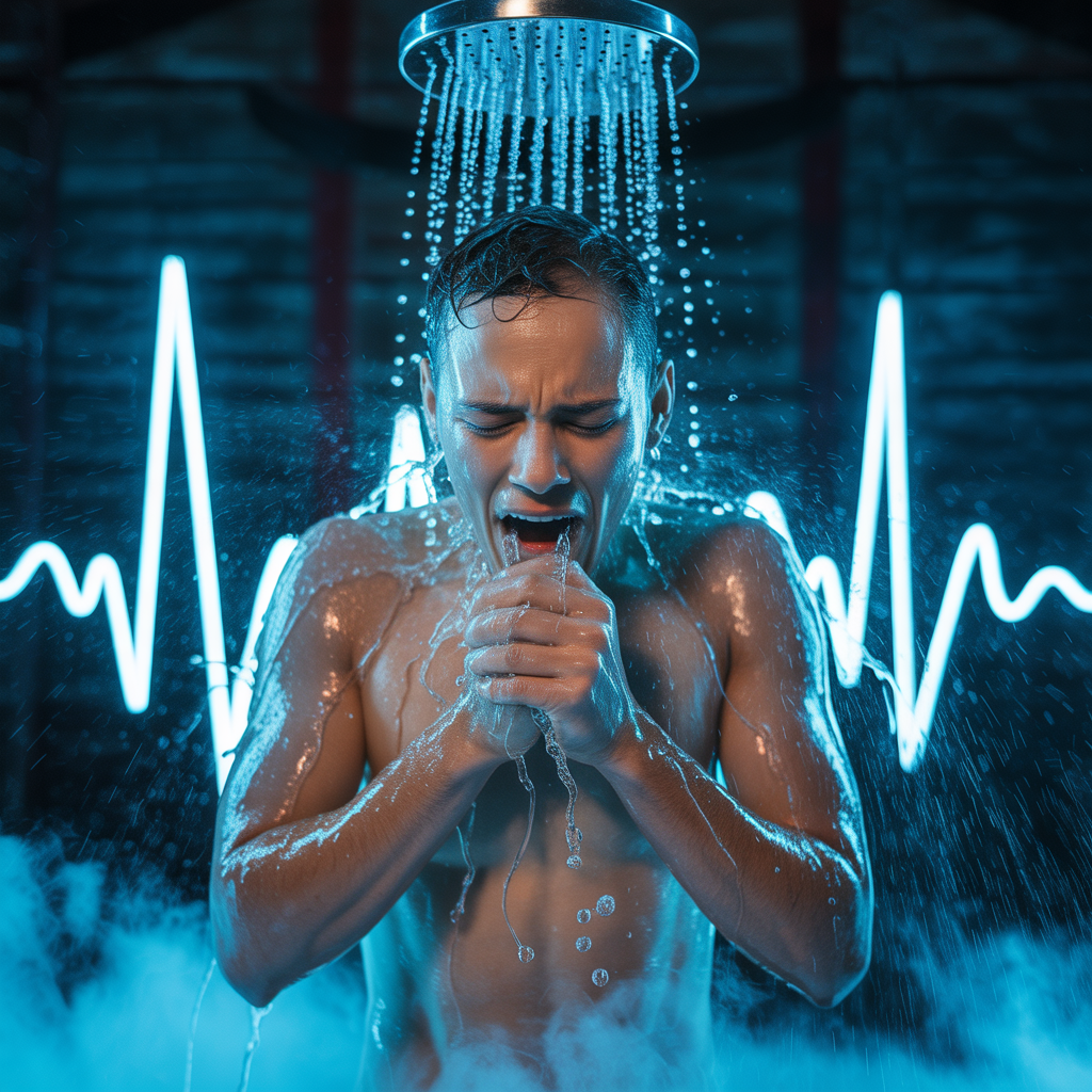 why is it hard to breathe in a cold shower and what is cold water shock