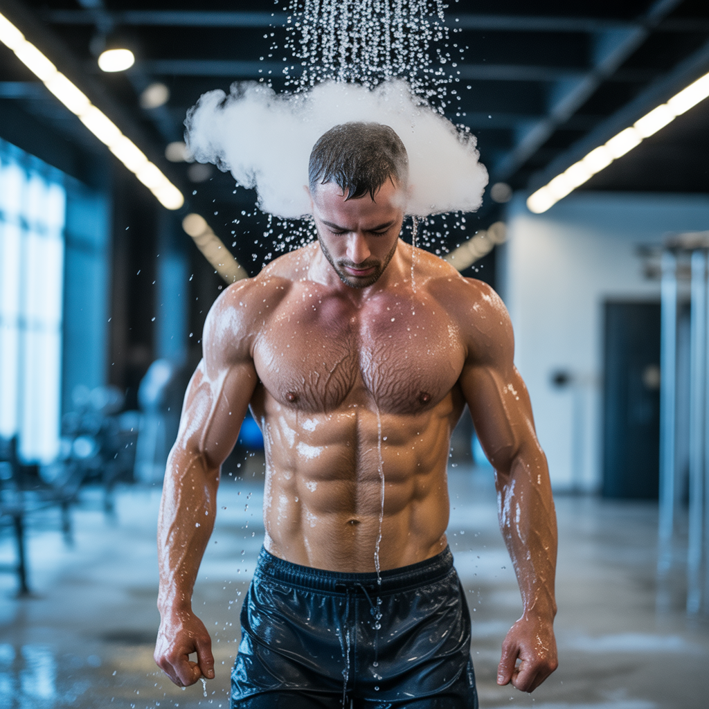 why is it hard to breathe in a cold shower and what is cold water shock