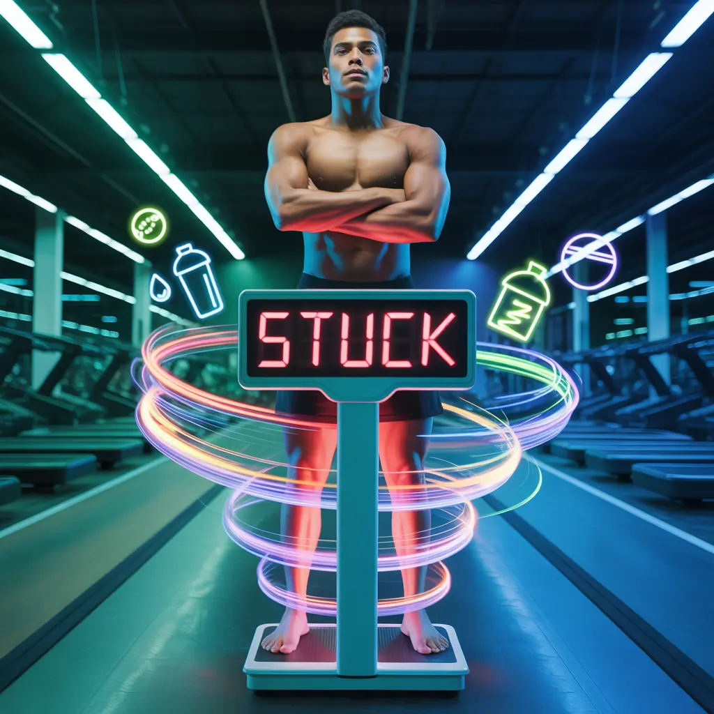 why the scale is stuck