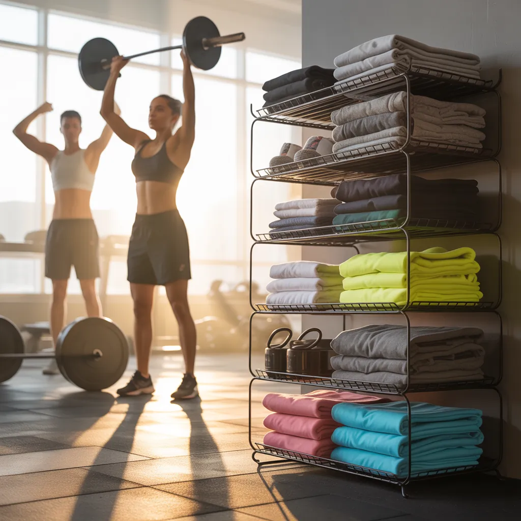 workout clothes organizer