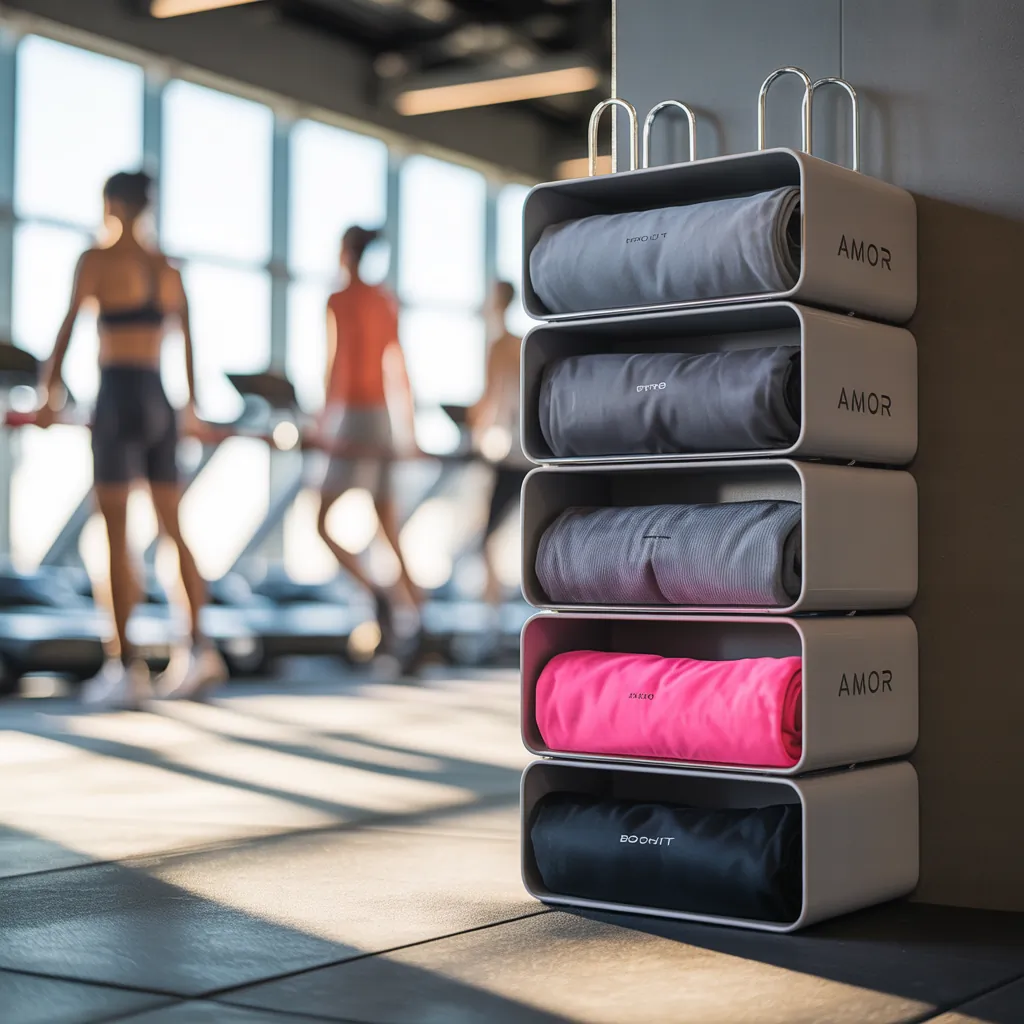 workout clothes organizer