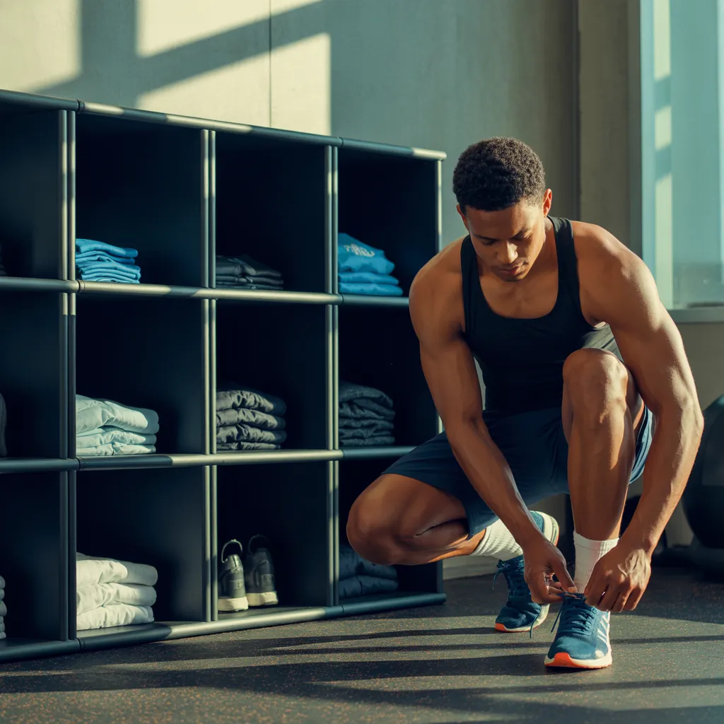 workout clothes organizer
