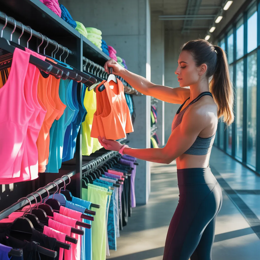 workout clothes organizer