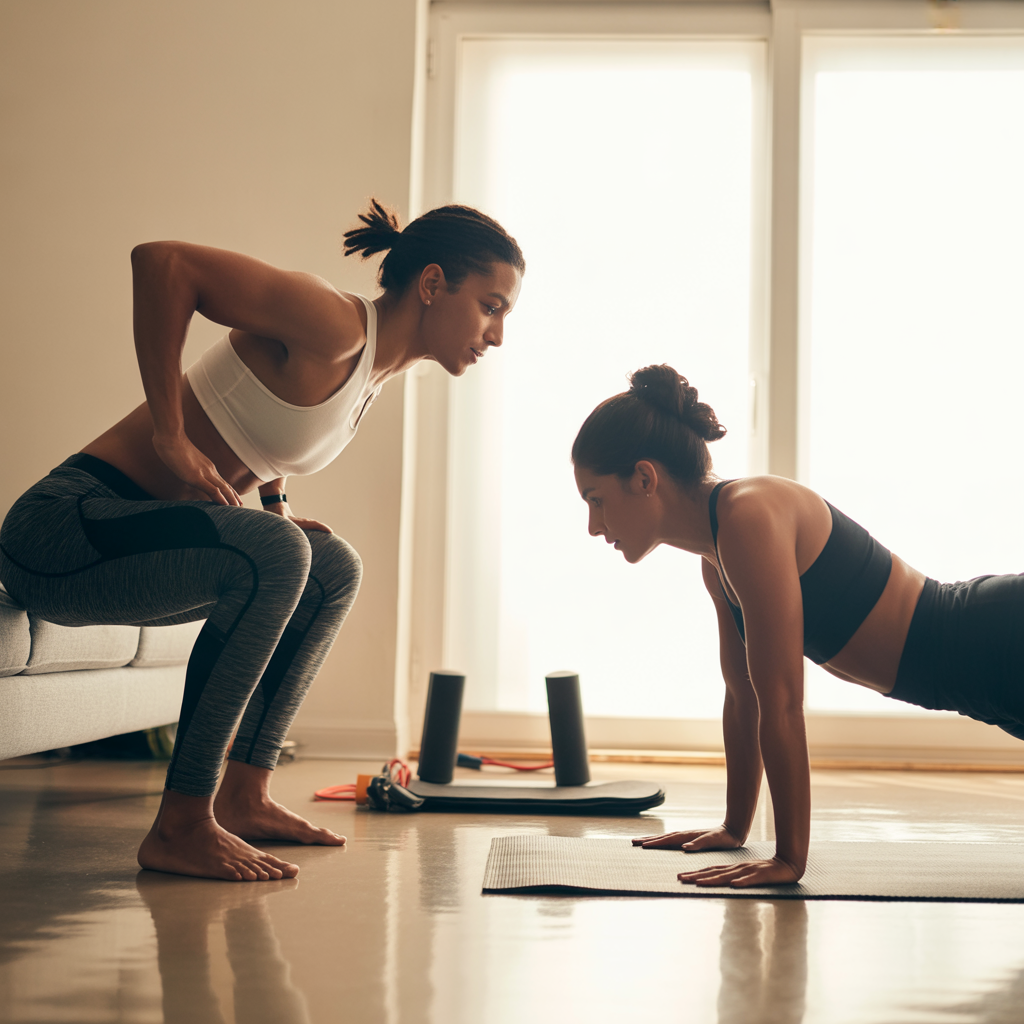 workout tips for beginners at home