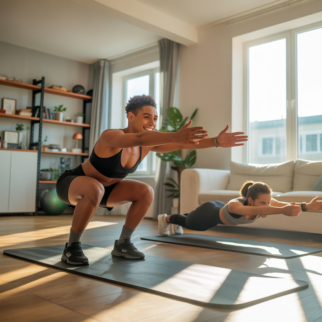 workout tips for beginners at home