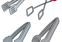 Kitchen Custom Tongs