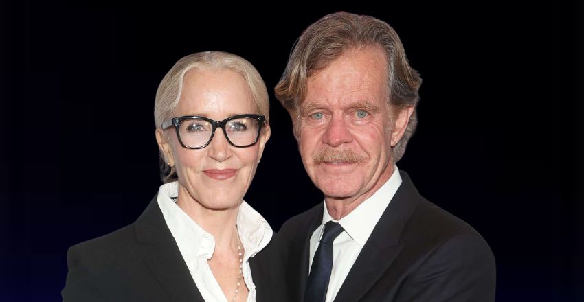Felicity Huffman and William H. Macy