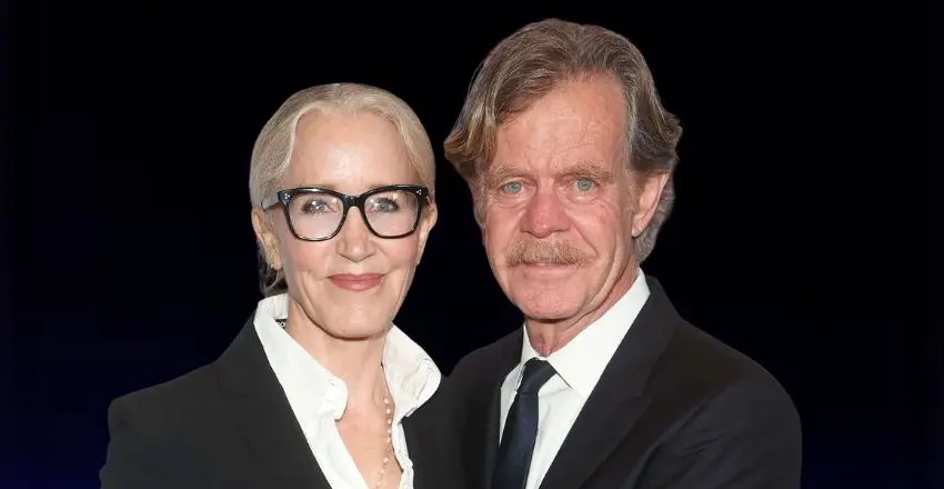 Felicity Huffman and William H. Macy