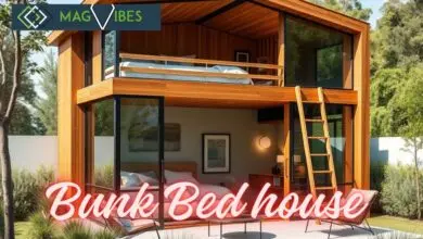 bunk bed house
