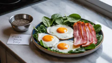 High Protein Low Cal Breakfast